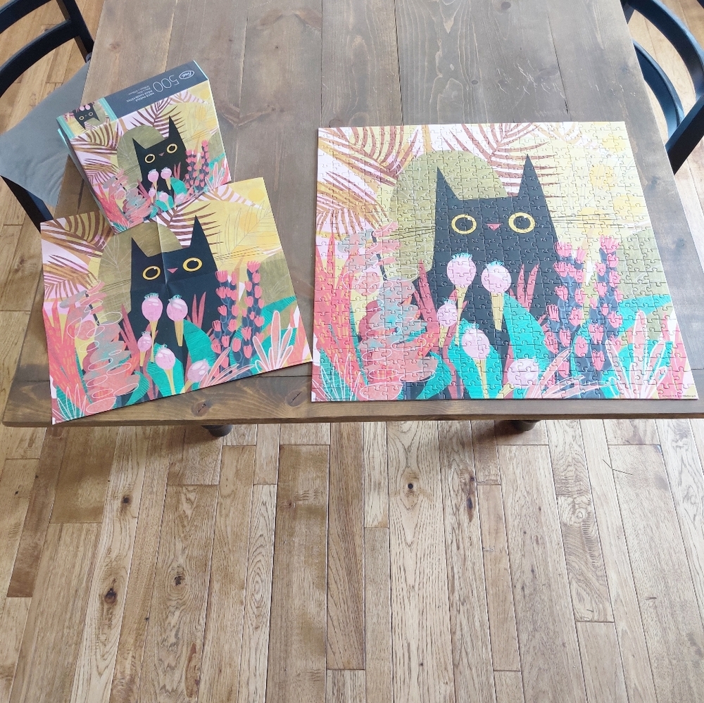 "Black Cat" Puzzle by Karen Obuhanych 500pc